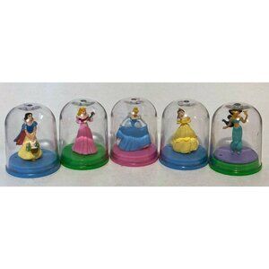 Disney Princess Figurine Collection full set of 5 TomyGacha Toy Vending Capsules